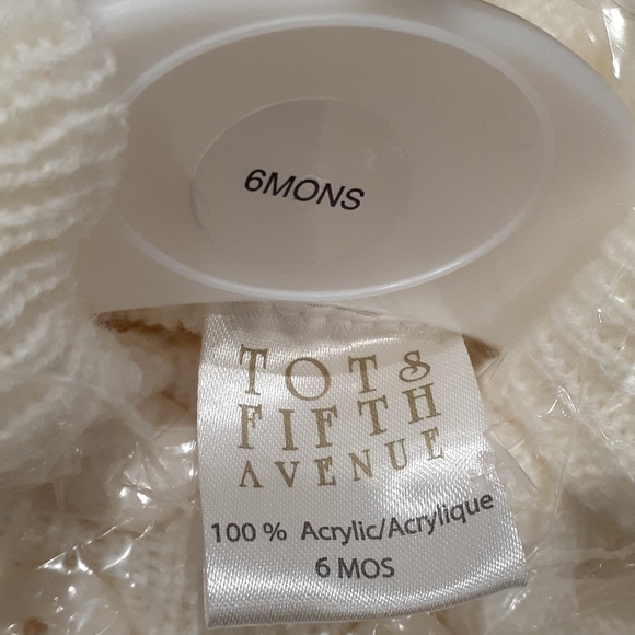 BNWT TOTS Fifth Avenue baby sweater hoodie top. - Picture 9 of 9